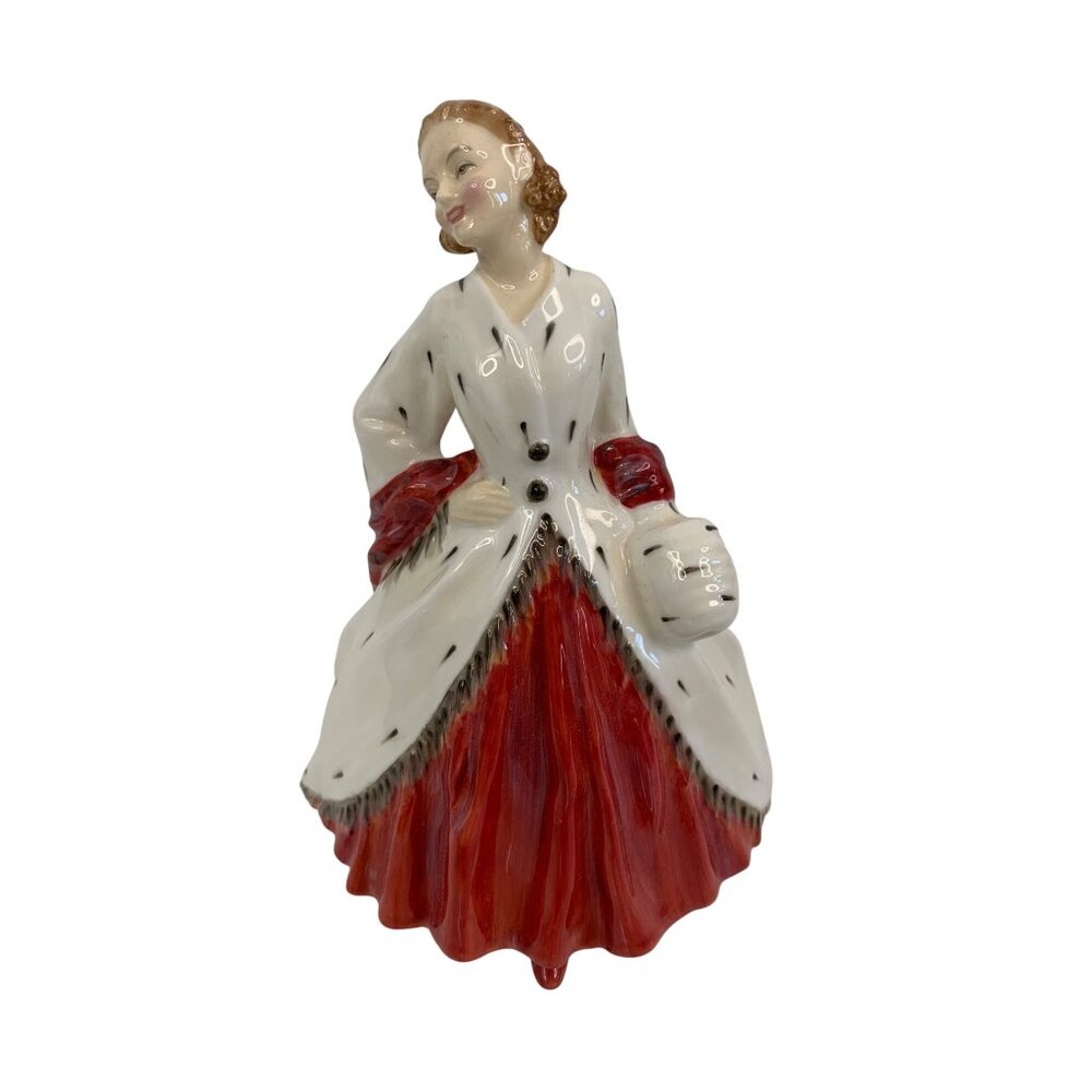 Royal Doulton "The Ermine Coat" Bone China Figurine England